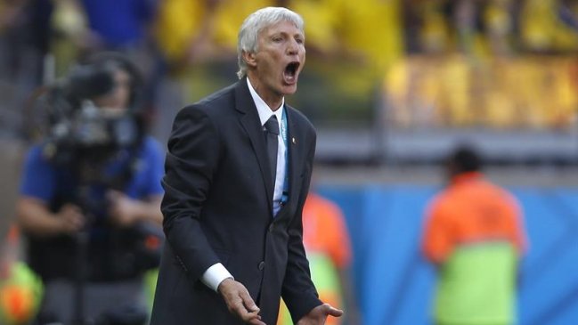 José Pekerman: Estoy feliz, conmovido y emocionado por el triunfo ante Grecia