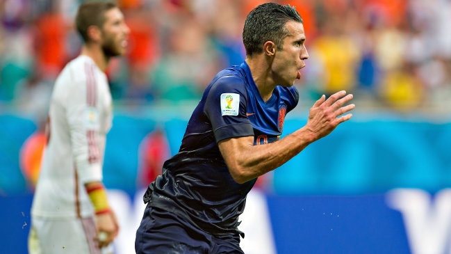 Robin Van Persie: Chile será una gran prueba