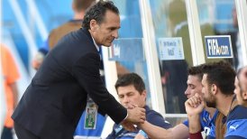 Cesare Prandelli presentó su renuncia a la selección italiana
