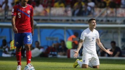 Costa Rica igualó con Inglaterra en Belo Horizonte