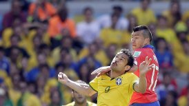 La FIFA investiga a Fred por golpe a Gary Medel en el entretiempo del Chile-Brasil