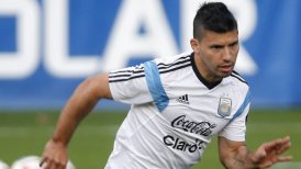 Sergio Agüero será alternativa para encuentro entre Argentina y Bélgica
