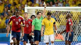 Federación brasileña espera que FIFA perdone a Thiago Silva y sancione a Camilo Zúñiga