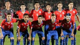 Selección chilena sub 17 llegó a México para disputar la Copa de Naciones