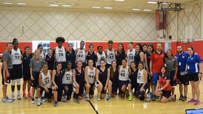 La sub 18 de Chile entrenó con Estados Unidos en Colorado Springs