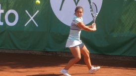 Fernanda Brito vivió mayor alza de chilenas en la WTA