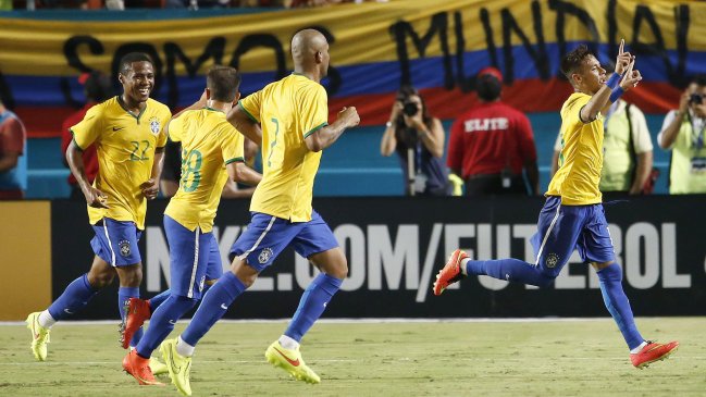 Brasil y Ecuador se enfrentan en amistoso internacional en Estados Unidos