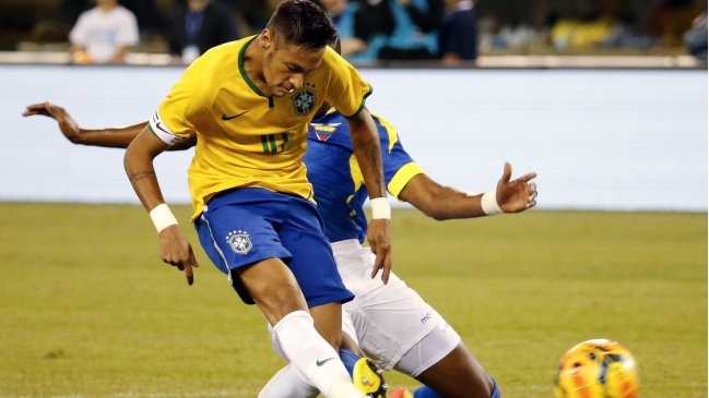 Brasil venció a Ecuador en entretenido partido jugado en Estados Unidos