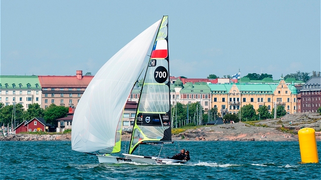 Hermanos Grez debutaron 36° en el Mundial de Vela Olímpica