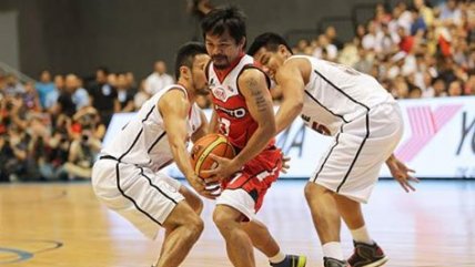 El estreno de Manny Pacquiao en el baloncesto profesional de Filipinas