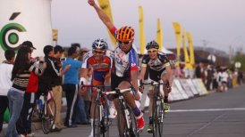 Patricio Almonacid ganó el prólogo de la segunda Vuelta Internacional al Maule
