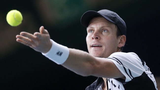 Tomas Berdych superó a Kevin Anderson en el ATP Masters 1000 de Paris-Bercy