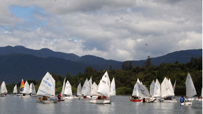 Jornada sabatina del Campeonato Nacional de Escuelas de Vela fue suspendida por mal tiempo