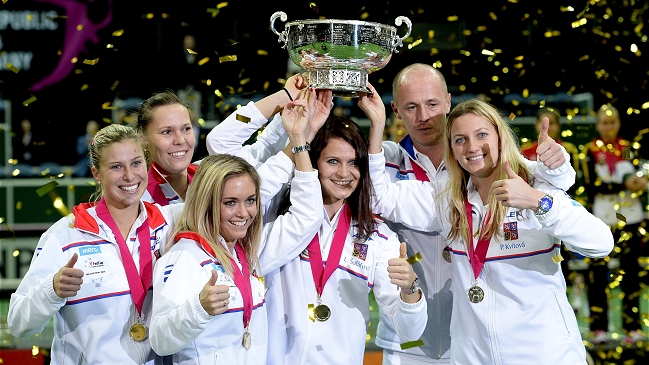 República Checa batió a Alemania en la final de la Fed Cup