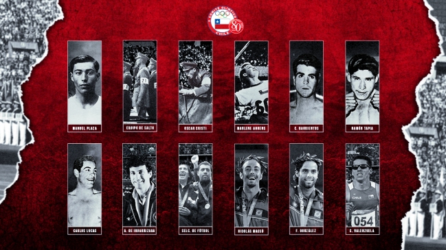 COCh reúne a los mejores deportistas de la historia de Chile