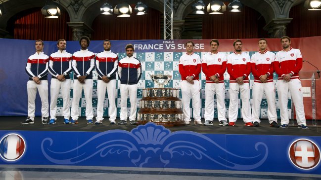 Francia y Suiza definirán al campeón de la edición 2014 de la Copa Davis