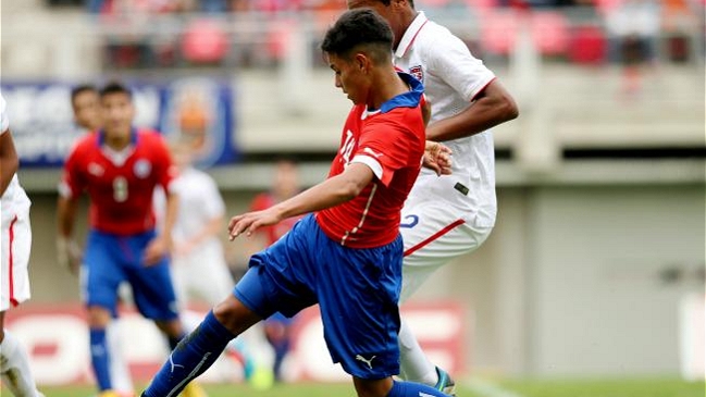 Selección chilena sub 17 cayó en su debut en la Copa UC ante Paraguay