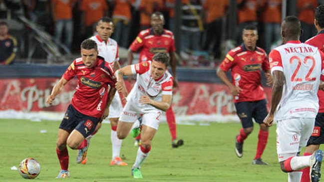Santa Fe lo dio vuelta en la final de ida ante Independiente Medellín
