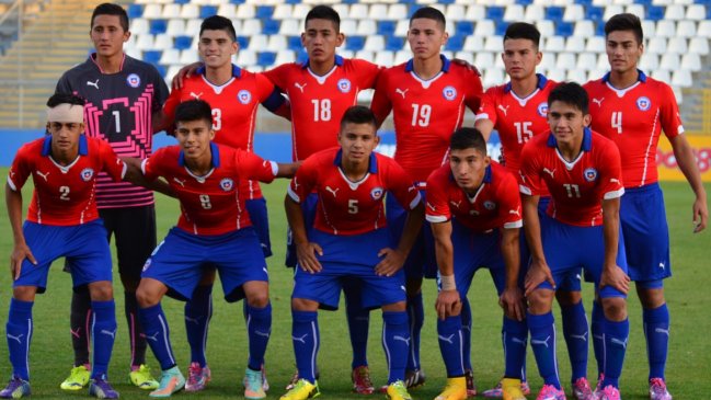 Selección chilena sub 17 igualó con su similar de Colombia y se despidió de la Copa UC