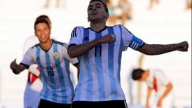 Argentina apabulló a Perú en la tercera fecha del Sudamericano Sub 20