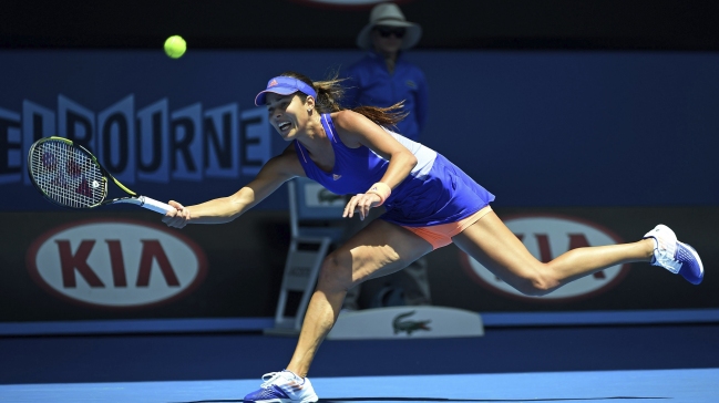 Ana Ivanovic tuvo un prematuro adiós en Australia