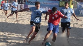 Chile debutó con un gran triunfo ante Uruguay en el cuadrangular de Fútbol Playa de Viña del Mar