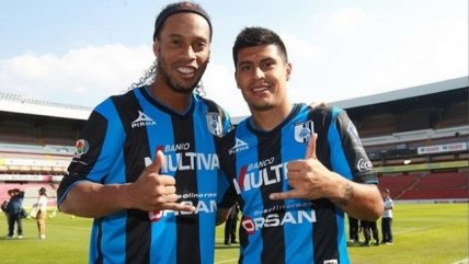 Patricio Rubio: Intento sacarle el mejor provecho a jugar junto a Ronaldinho