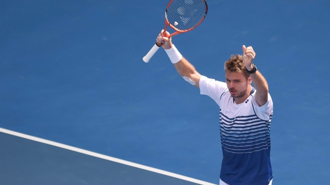 Wawrinka y Nishikori chocarán en cuartos de final en Australia