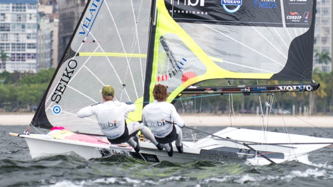 Equipo Grez espera por su estreno en Campeonato Norteamericano de veleros 49er