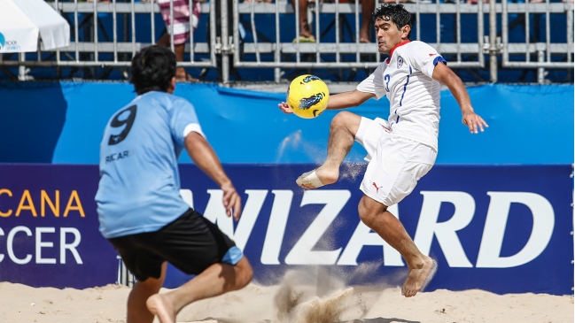 Chile derrotó a Uruguay y jugará por el tercer puesto en fútbol playa