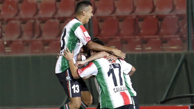 Palestino se instaló en Montevideo para enfrentar el crucial desafío con Nacional