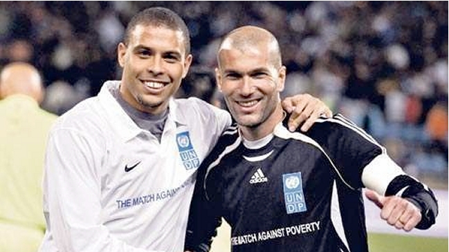 Ronaldo y Zidane jugarán partido para recaudar fondos contra el ébola