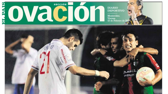 Prensa uruguaya: Palestino hizo mucho con poco