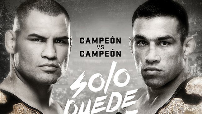 Caín Velásquez y Fabricio Werdum pactaron unificación del título de los pesos pesados de UFC