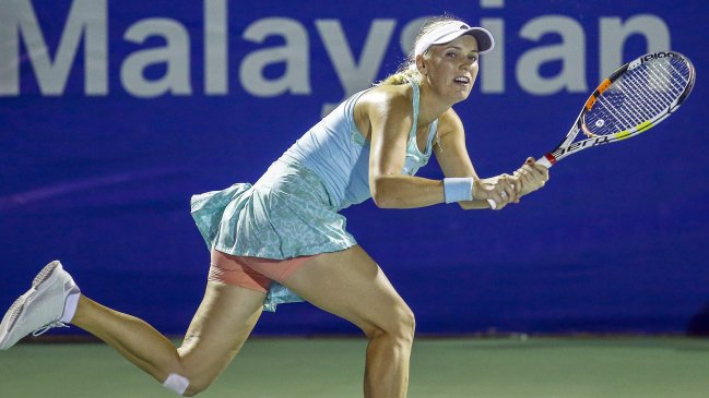 Caroline Wozniacki se alzó con el triunfo en el torneo WTA de Kuala Lumpur