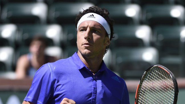 Juan Mónaco luchó para avanzar a la segunda ronda del Masters 1.000 de Indian Wells