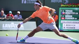 Federer mostró su magia ante Berdych y accedió a semifinales en Indian Wells