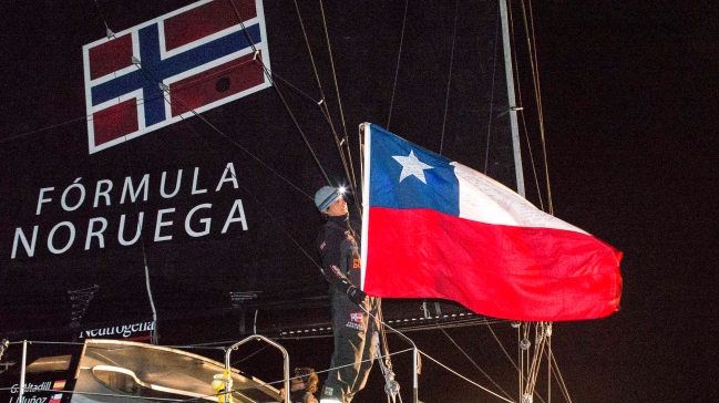 Chileno José Muñoz terminó segundo en la Barcelona World Race