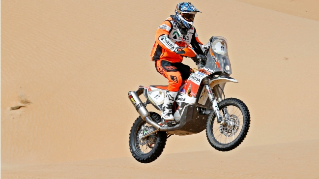 Pablo Quintanilla culminó tercero en el Rally de Abu Dhabi