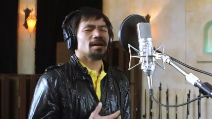 Pacquiao realizó un particular video en la previa de su pelea con Mayweather