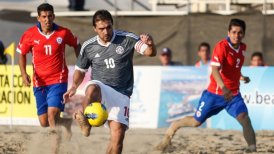 Chile cayó ante Paraguay en su debut en el Sudamericano de Fútbol Playa