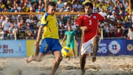 Chile perdió ante Ecuador y quedó fuera de las semifinales en el Fútbol Playa