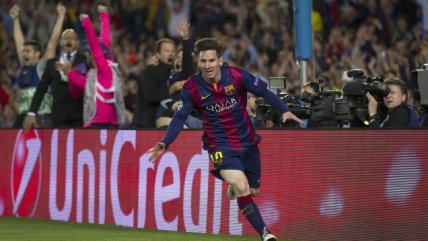 Lionel Messi abrió la cuenta en duelo entre FC Barcelona y Bayern Munich
