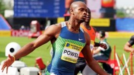 Asafa Powell logró su mejor marca del año en los 100 metros planos