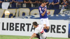 Eugenio Mena actuó en clasificación de Cruzeiro a cuartos de final en la Libertadores
