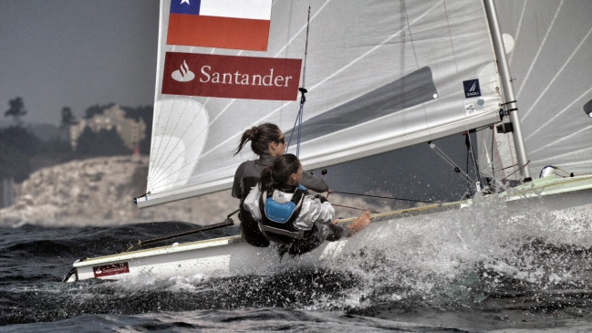 Chilenos concluyeron en lugares 23º y 33º en Copa del Mundo de Vela Olímpica