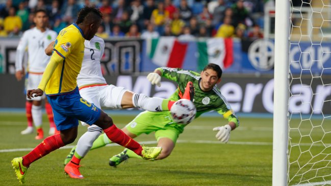 Ecuador superó a México y permite la clasificación de Chile