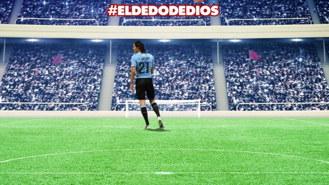 "El Dedo de Dios": El juego que recrea el altercado entre Jara y Cavani