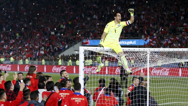 Claudio Bravo: Este título va dedicado a todos los chilenos