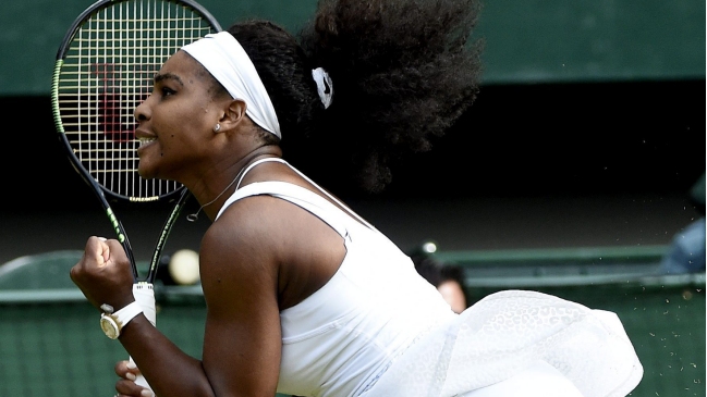 Serena Williams venció a Azarenka y completó las semifinales de Wimbledon
